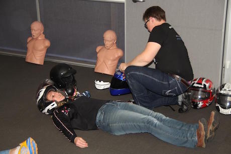 First Aid for Motorcyclists course
