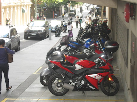 Footpath parking threat bays plan