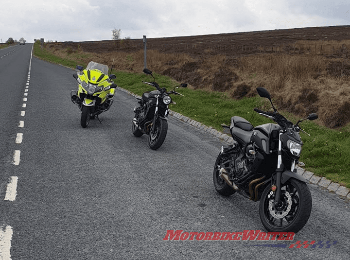 Whitby Police fine riders for 200 mile fish-and-chip run