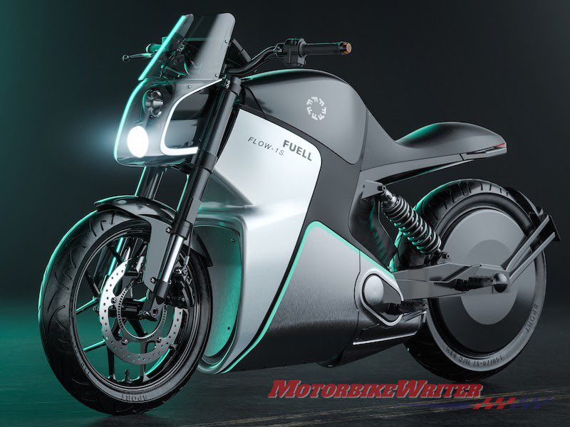 Fuell Flow City electric motorcycle