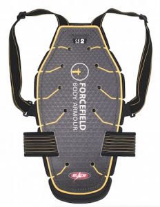 Forcefield back protector motorcycle gear