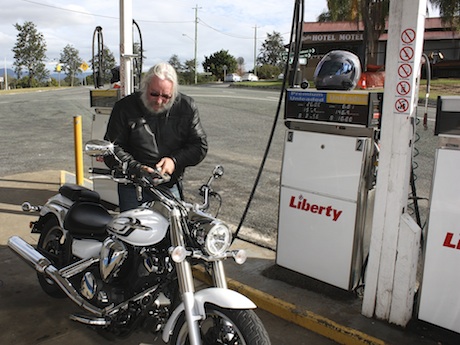 Avoid filling your motorcycle with ethanol fuel dirty fuel