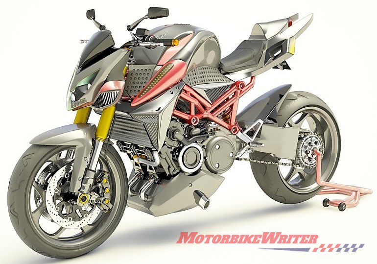 Furion M1 Hybrid SportBike with Wankel rotary engine