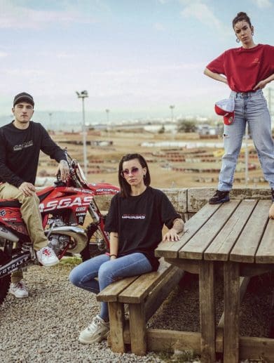A view of the apparel and gear options for GASGAS' 2023 collections. Media sourced from GASGAS.