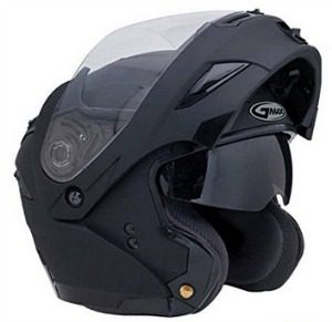 GMax flip up Modular Motorcycle Helmet with dual visors