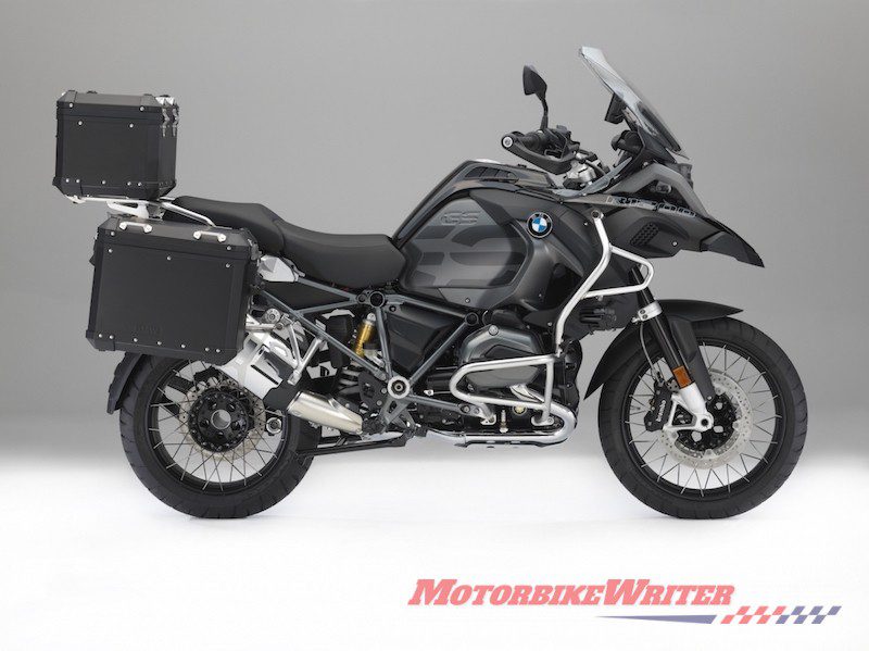 BMW R 1200 GS with edition black accessories 