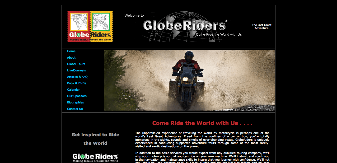 GlobeRiders Your Motorcycle Adventure Touring Company