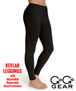 GoGo Gear Kevlar armoured leggings from BikieChic