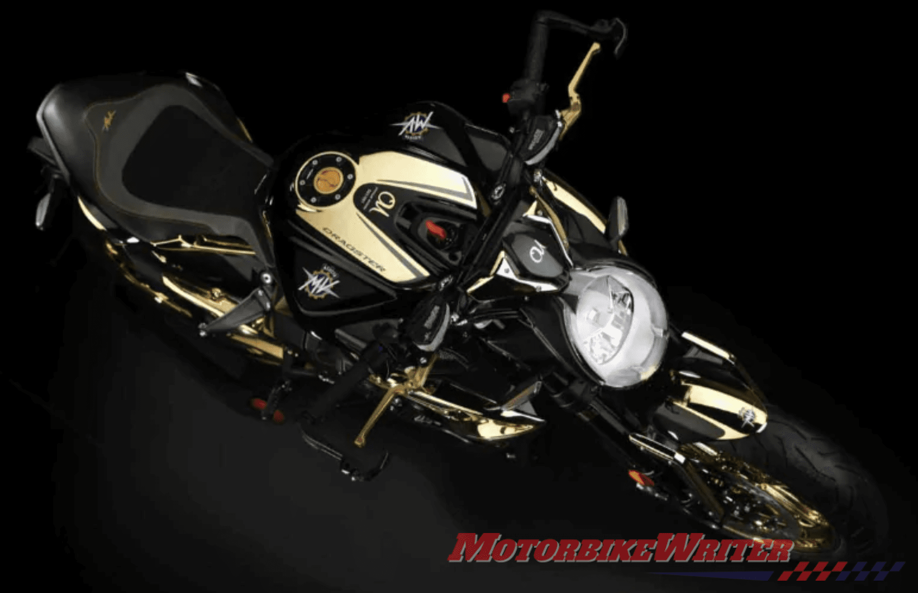 Gold MV Agusta Dragster 800 RC