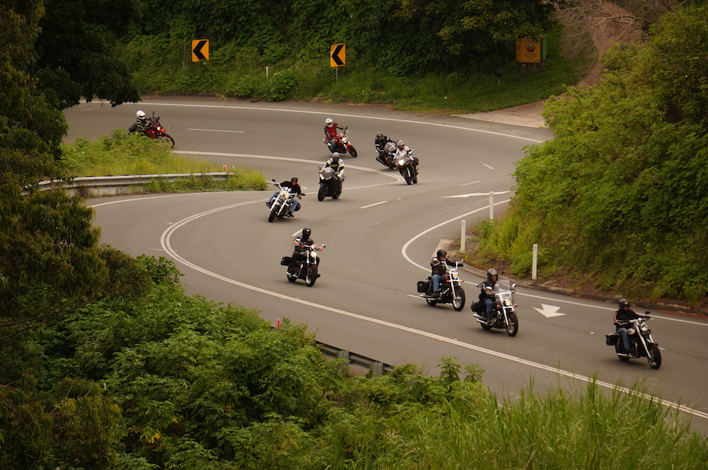 Dangers of organised group rides