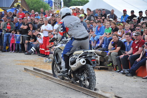 Touratech Adventure Challenge motorcycle gymkhana