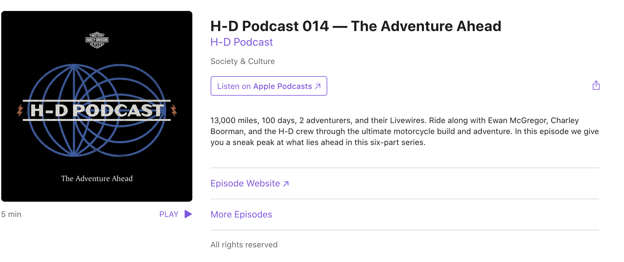 H-D Podcast