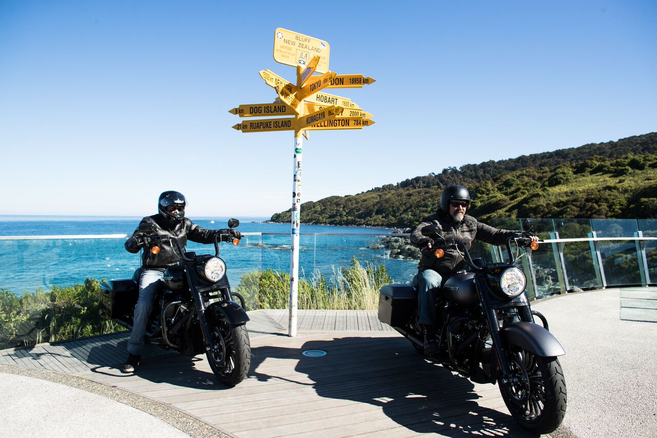 Nirvana around every corner on a Harley Iron Run