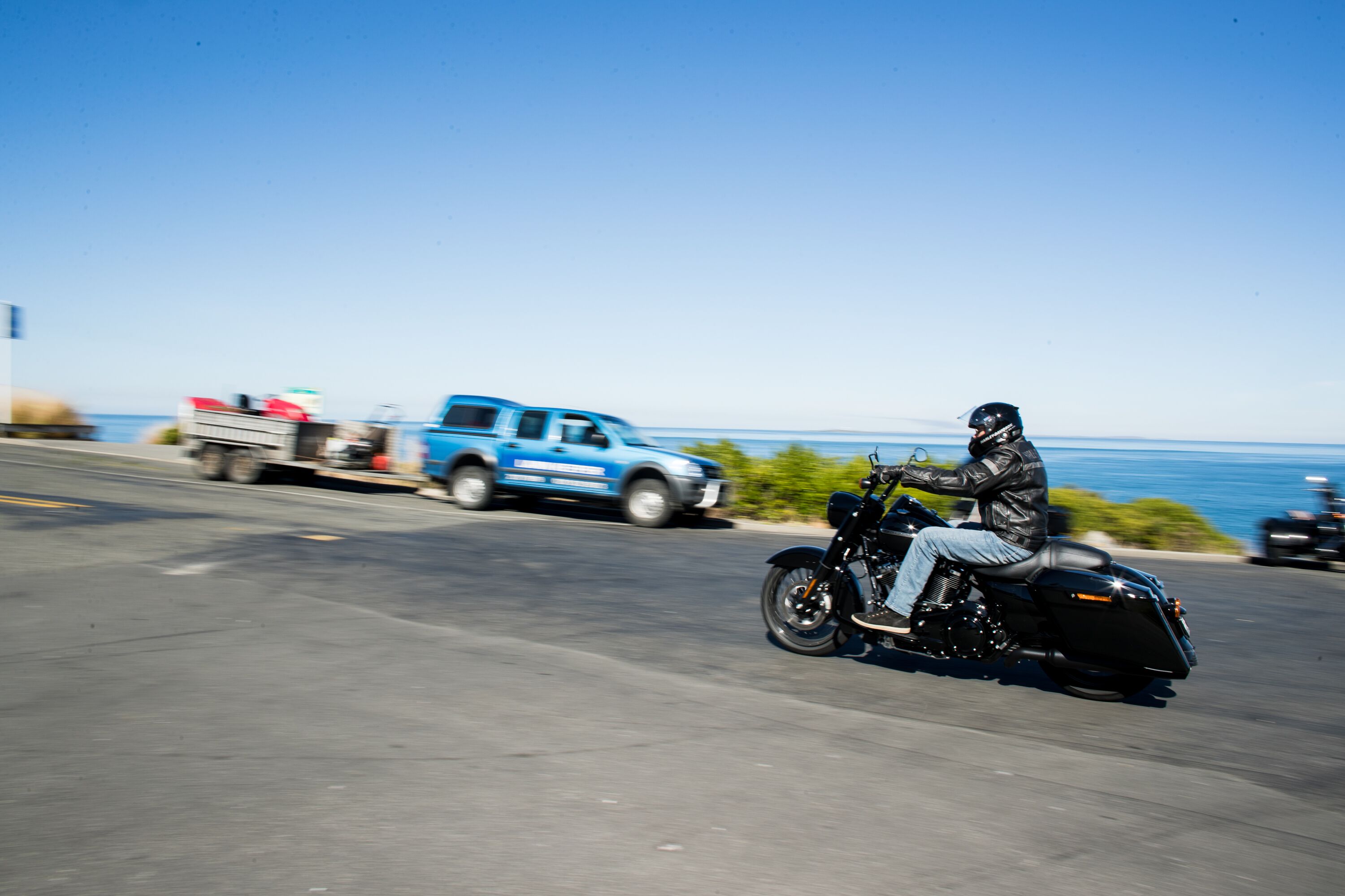 Nirvana around every corner on a Harley Iron Run