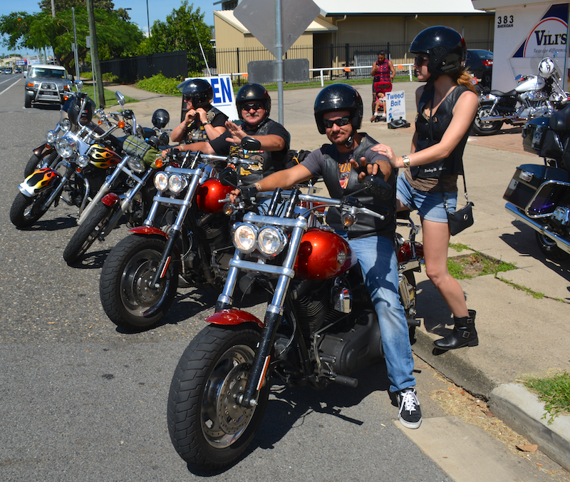 Cairns HOG Ride Non-riders become bikers for charity