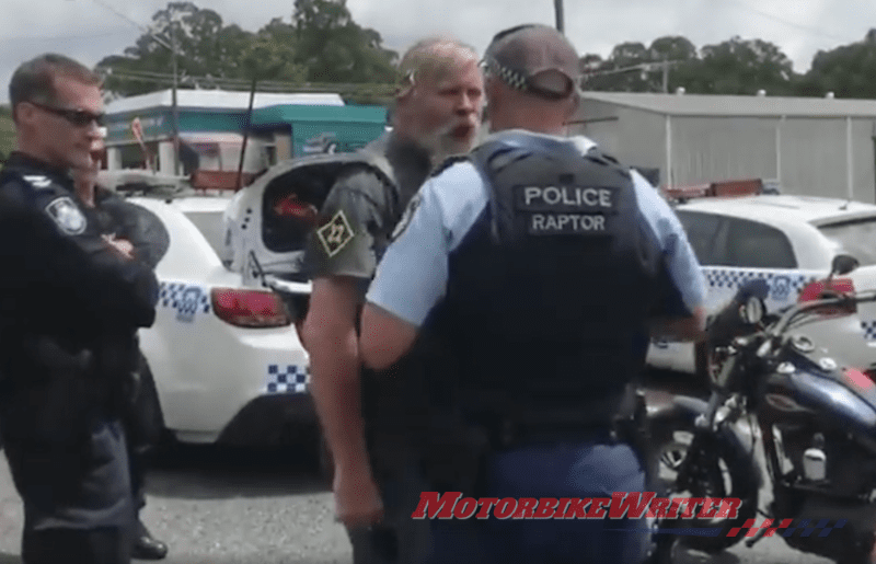 Police Harassment in charity ride Hells Angels assault