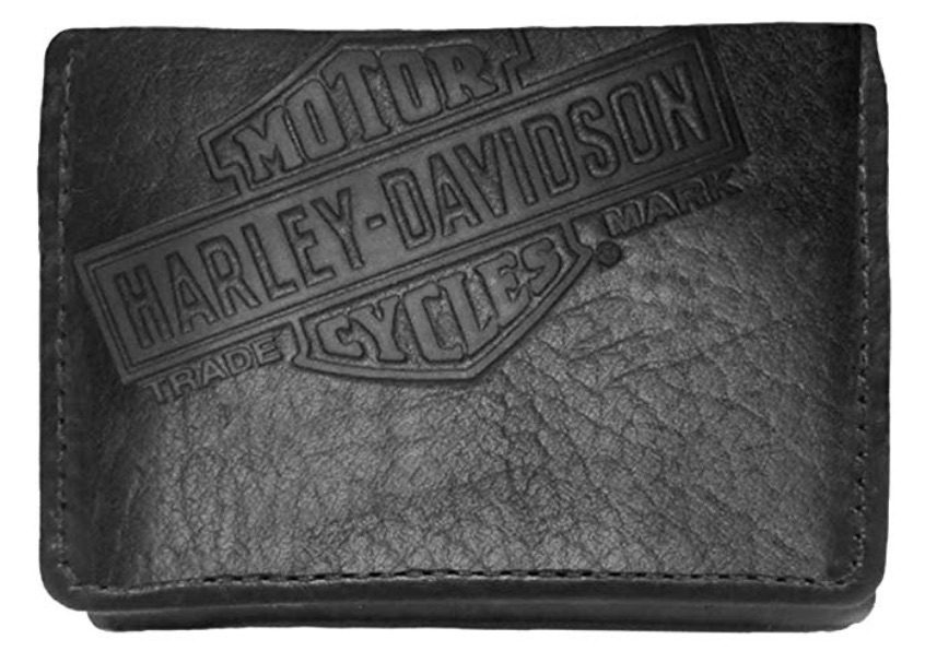 Harley-Davidson American Bison Classic Tri-Fold Wallet