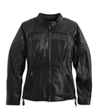 Harley-Davidson Evolution Waterproof Leather Jacket with Triple Vent System