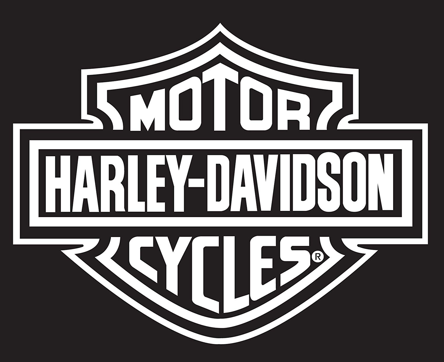 Harley-Davidson White Die Cutz Graphic