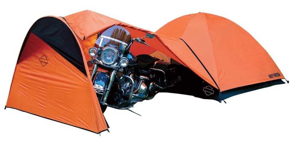 Harley-Davidson Rider's 4-Person Motorcycle Camping Tent