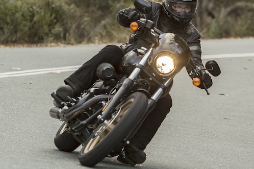 Harley-Davidson Sportster Roadster angry