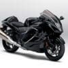 A view of the 2023 Suzuki Hayabusa. Media sourced from Suzuki.