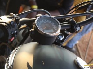 Rajputana Triumph Scrambler - headlight