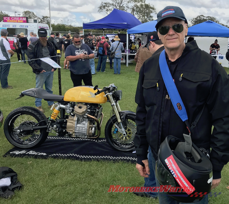 EZ-GO Strap carries your motorcycle helmet - webBikeWorld