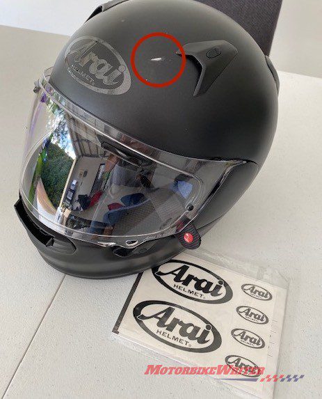 Helmet Scratch Repair - 5 Top Tips - webBikeWorld