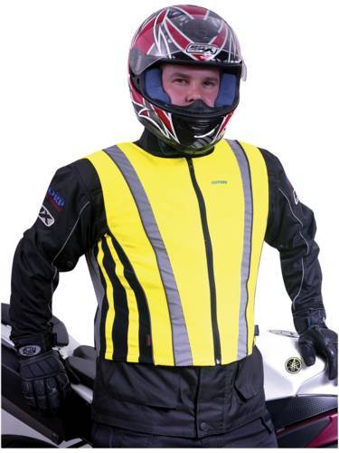 High-vis motorcycle clothing
