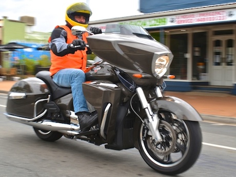 Hi-vis motorcycle clothing