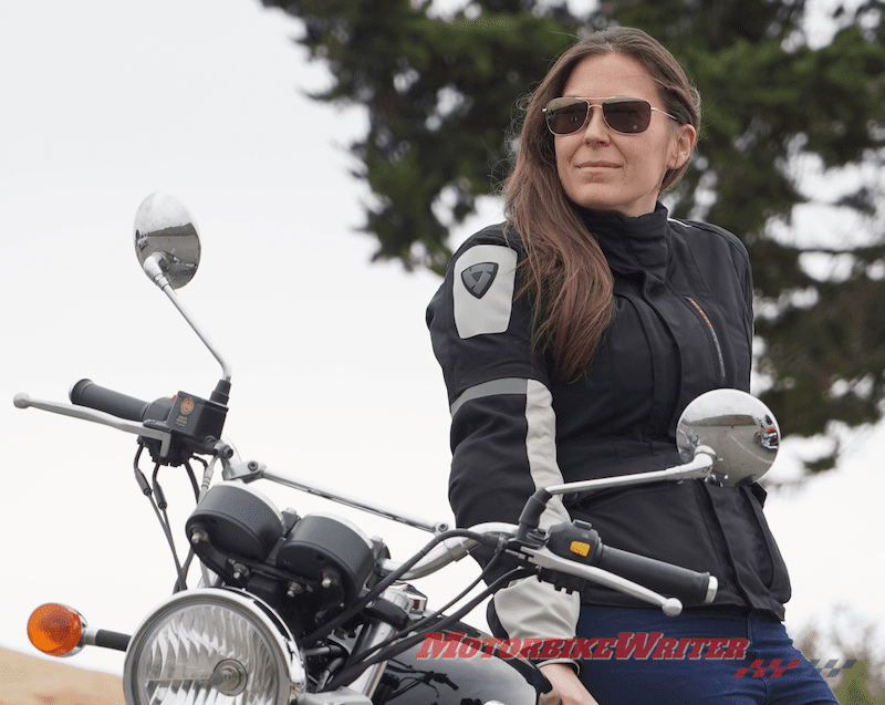Hightail helmet hair