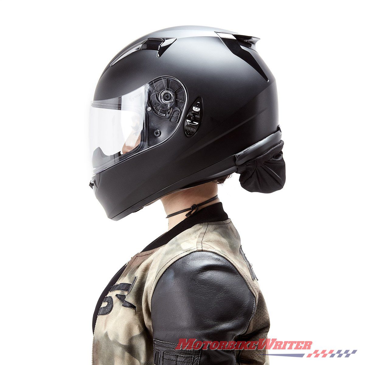 Hightail solves helmet hair issue - webBikeWorld