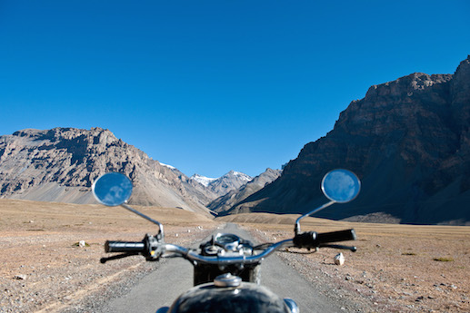 Nomadic Kinghts invites daredevil riders to join their first tour of the Cliffhanger track in the Himalayas (Photo by Iain Crockart)