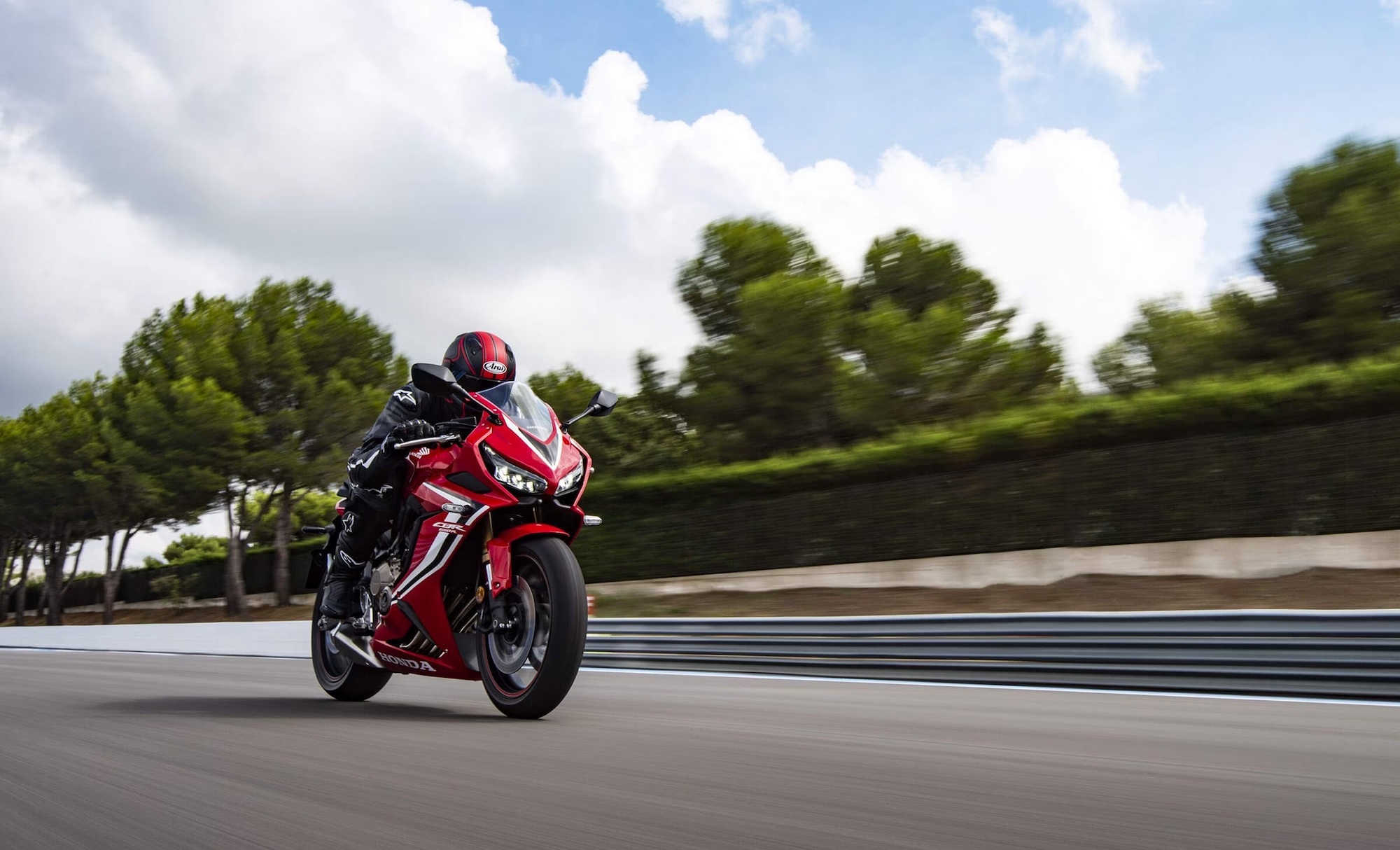 A view of some of Honda's available motorcycles. Media sourced from Honda.