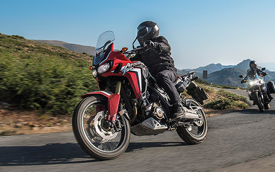 Honda Africa Twin with DCT automatics