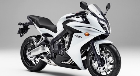 Honda motorcycles CBR650F learner