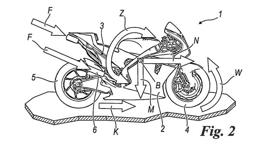 Ducati with turbine exhaust