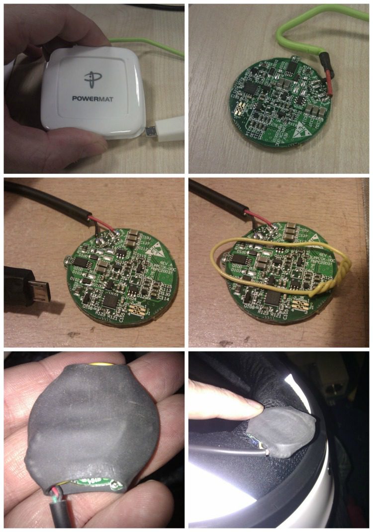 How to charge your bluetooth helmet without the wires 2