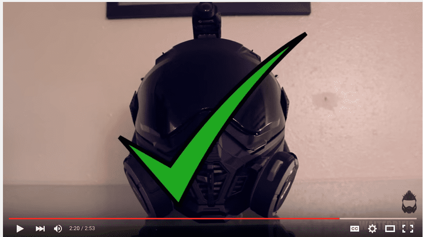 How to make a Venator Mark II Helmet 9