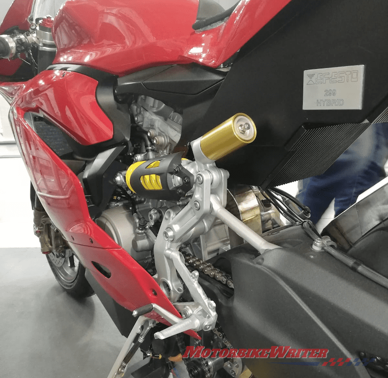 Meet the Efesto hybrid Ducati with 299hp!