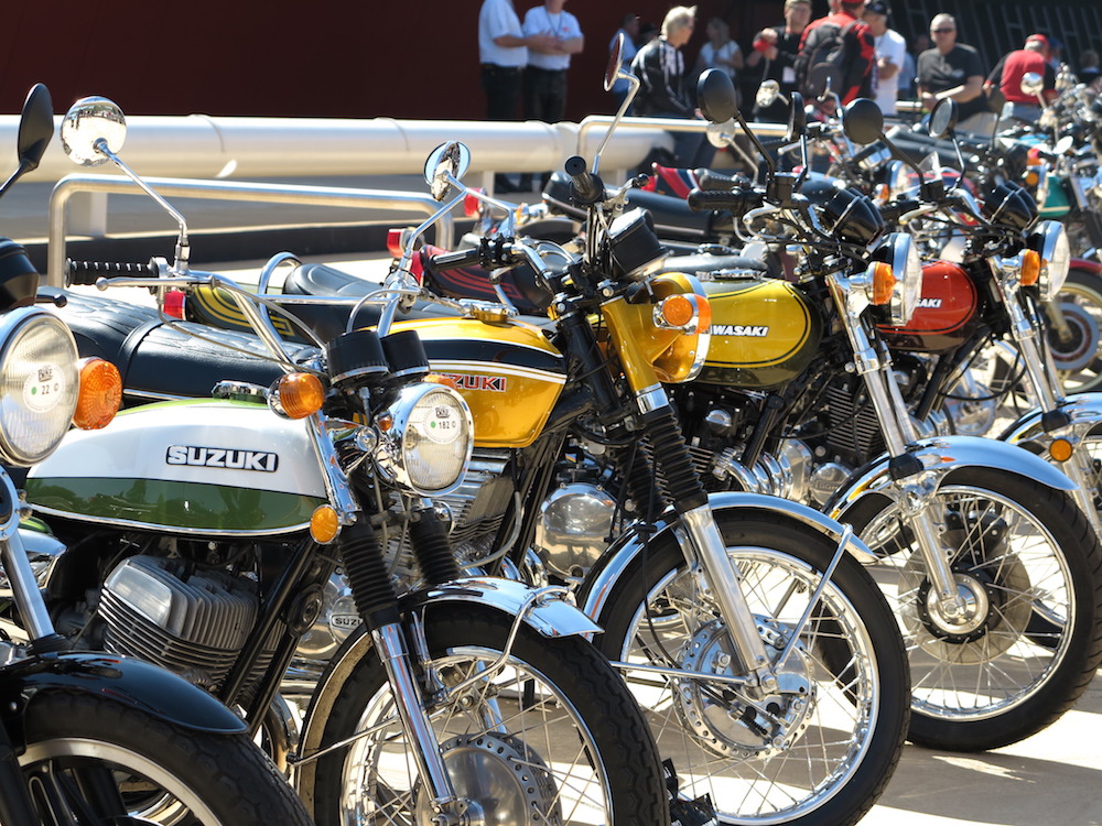 Vintage Japanese motorcycles head to Tamworth webBikeWorld