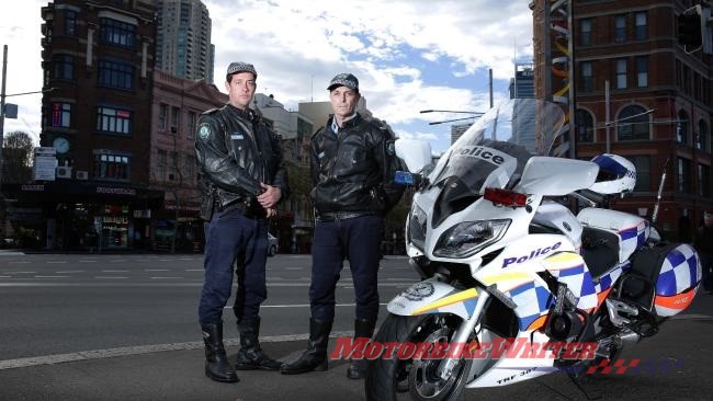 NSW motorcycle police