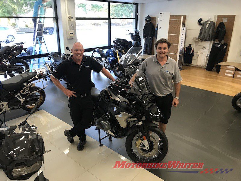 BMW R 1250 GS Steve and Andy Fisher Ballina Motorcycles