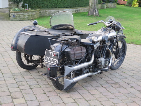 Brough Superior SS 100 outfit