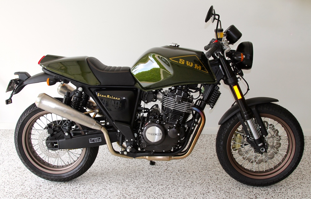 SWM Gran Milano cafe racer