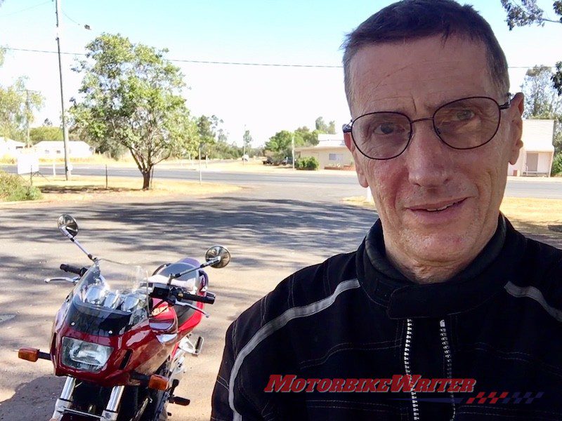 Steve Spalding safety officer RACQ motorcycle awareness month of May