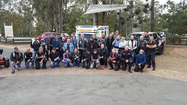 Queensland contingent Black Dog Ride teen suicide Terri Barclay