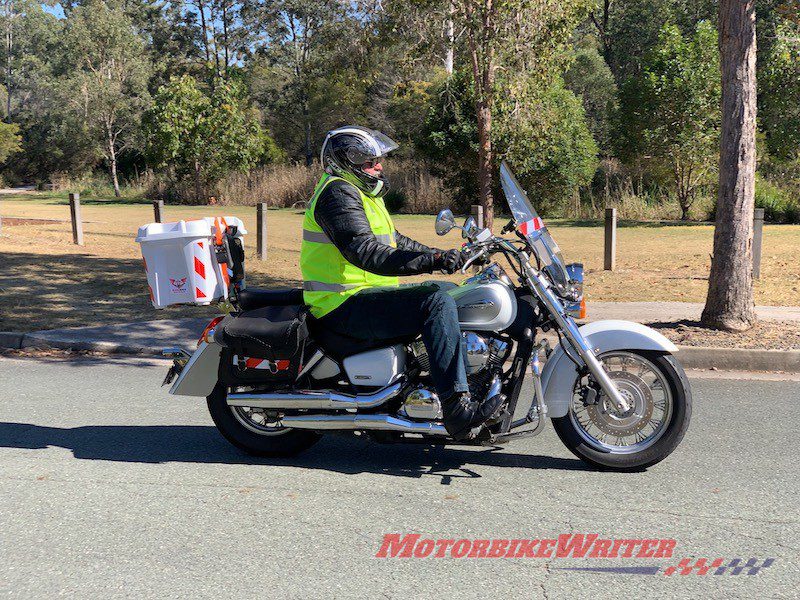 Blood Bikes Australia Peter Davis