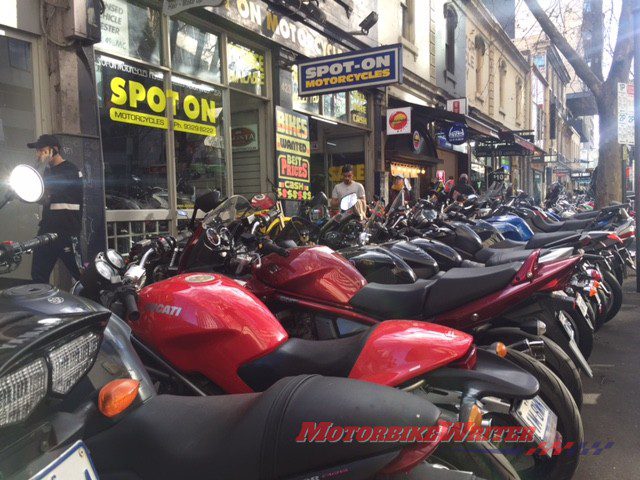 Spot On Motorcycles in Elizabeth St